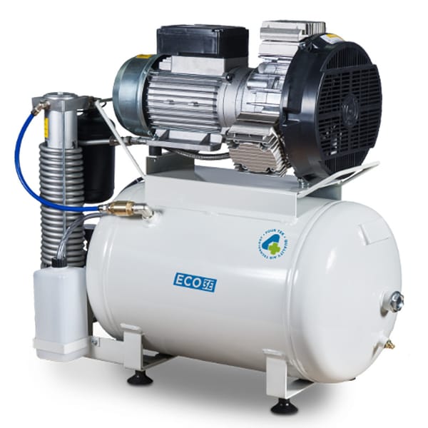 Compresseur avec dessicateur pour 3 fauteuils ECO 3E