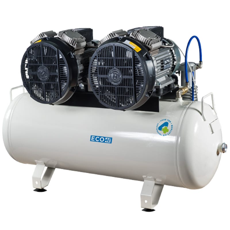 Compressor 100 liters with dryer ECO 4E – 4TEK SRL, Kompressoren + Absaugung