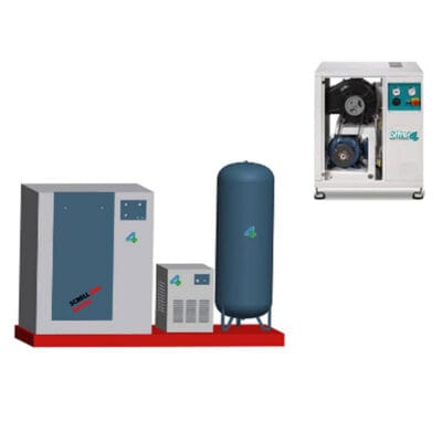 Compresseur dentaire CAD/CAM Scroll 1,5Kw/8Bar