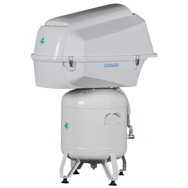 Silent compressor 2 dental chairs MONSTER 2 – 4TEK SRL, Compressors + Suction