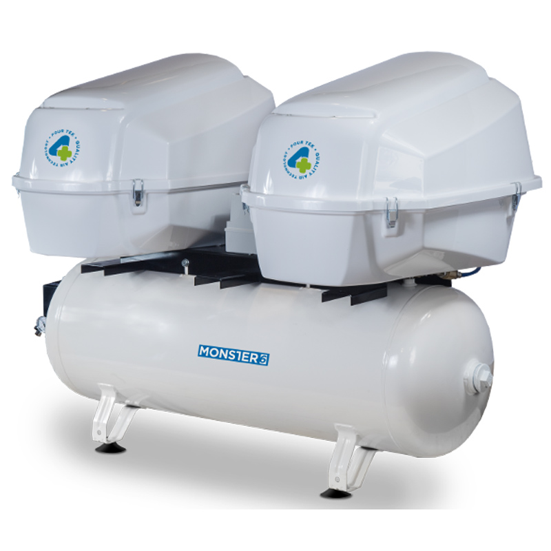 Compresseur silencieux de 150 litres MONSTER 6
