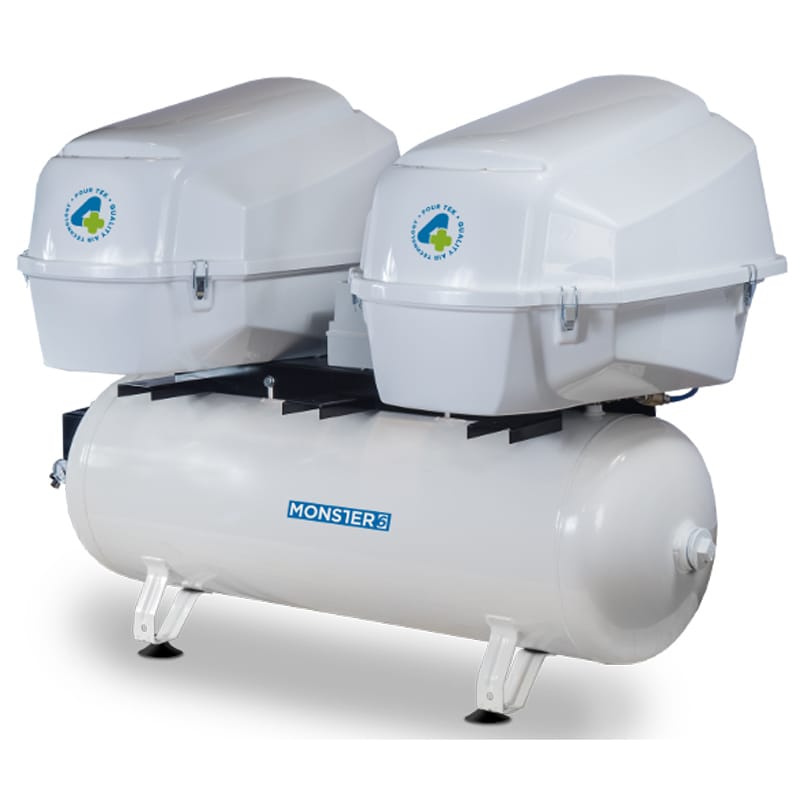 Schallgedämpfter Kompressor 150 Liter MONSTER 6 – 4TEK SRL, Kompressoren + Absaugung