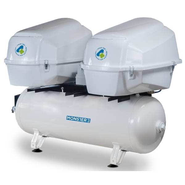 Compresseur silencieux de 150 litres MONSTER 6