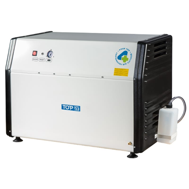 Silent compressor with dryer TOP 2E – 4TEK SRL, Kompressoren + Absaugung
