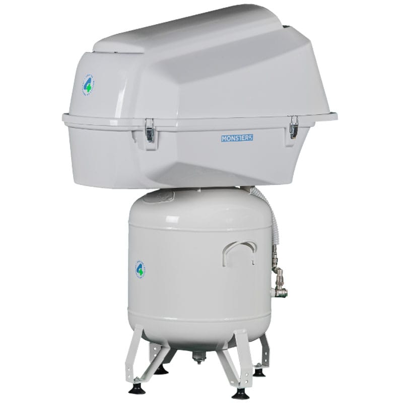 Silent compressor 3 dental chairs MONSTER 3 – 4TEK SRL, Kompressoren + Absaugung