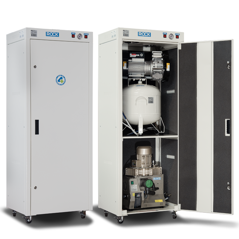 Unità completa aspiratore + compressore ROCK 2E – 4TEK SRL, Produits d'implantologie