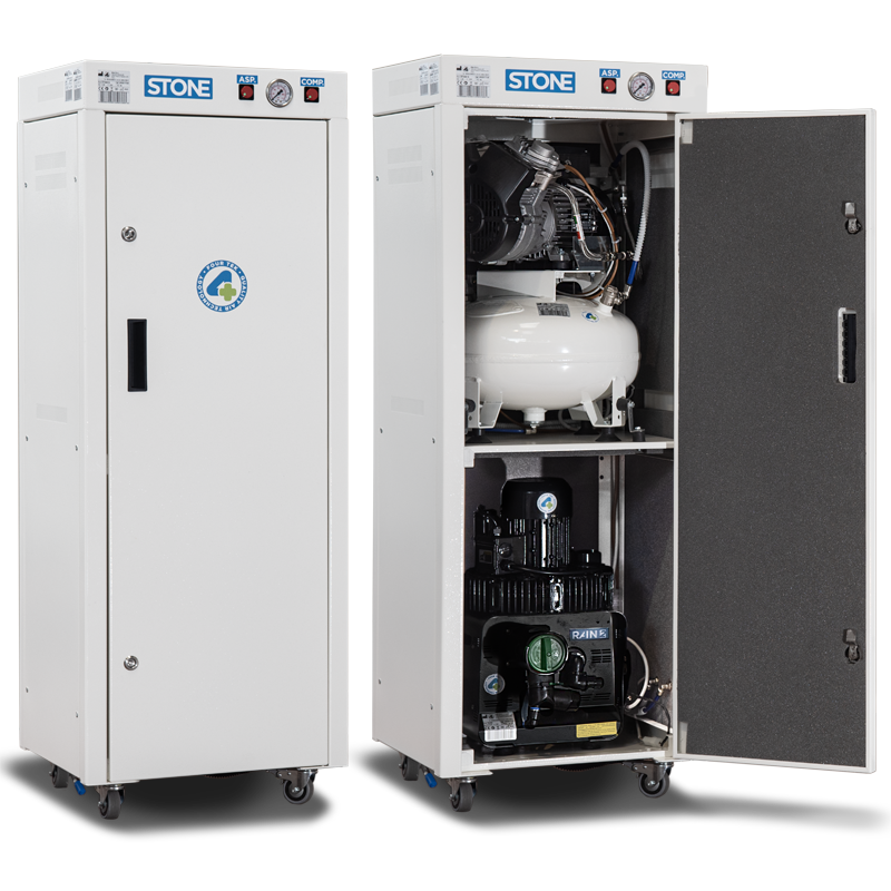Complete unit suction + compressor STONE 1E – 4TEK SRL, Compressors & Suction Systems