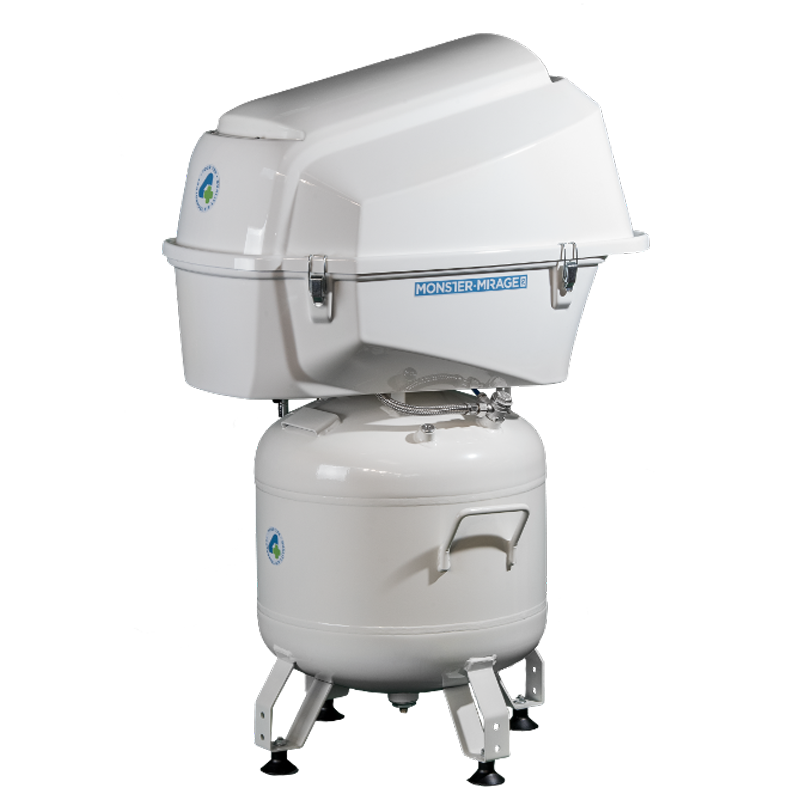 Silent compressor 40 liters MOMIR 134 – 4TEK SRL, Compressors + Suction