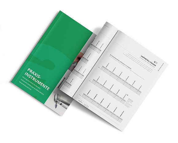 acurata Produktkatalog - Sammlung von Dentalinstrumenten