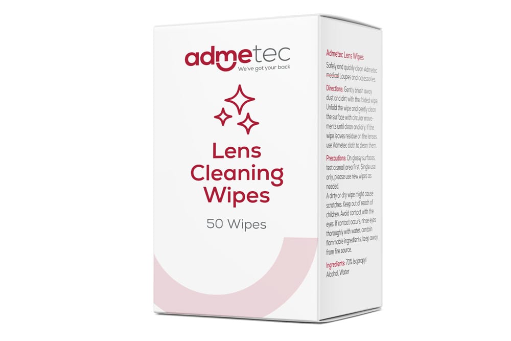 Lens Cleaning Wipes – Admetec Solutions Ltd., Loupes and Microscopes