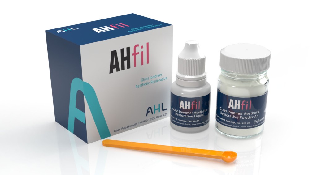 AHfil Restaurationsmaterial für den Frontzahnbereich – ADVANCED HEALTHCARE LTD., Glass Ionomer Restoratives