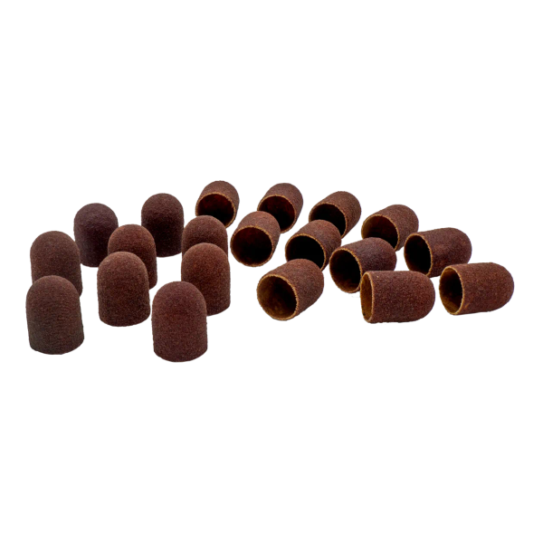 20 pcs. grinding caps – grain 80