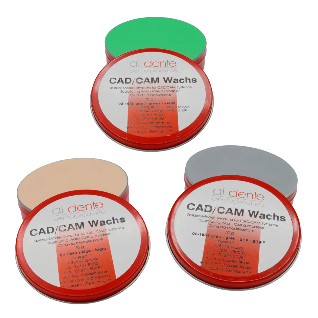 CAD/CAM Cire de sculpture – al dente Dentalprodukte, Waxes