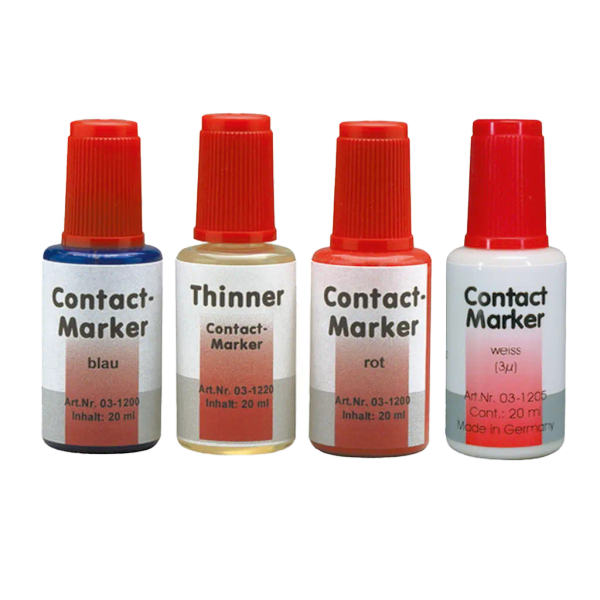 Contact Marker red, 2 x 20 ml