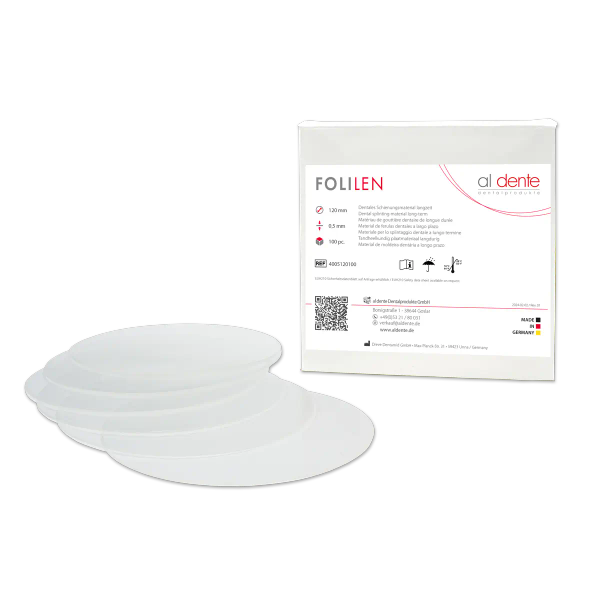 Folilen, opaque, 0,45 mm, 100 pcs., Ø 125 mm