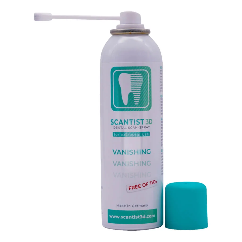 Scantist 3D Vanishing – al dente Dentalprodukte, Scanning Sprays