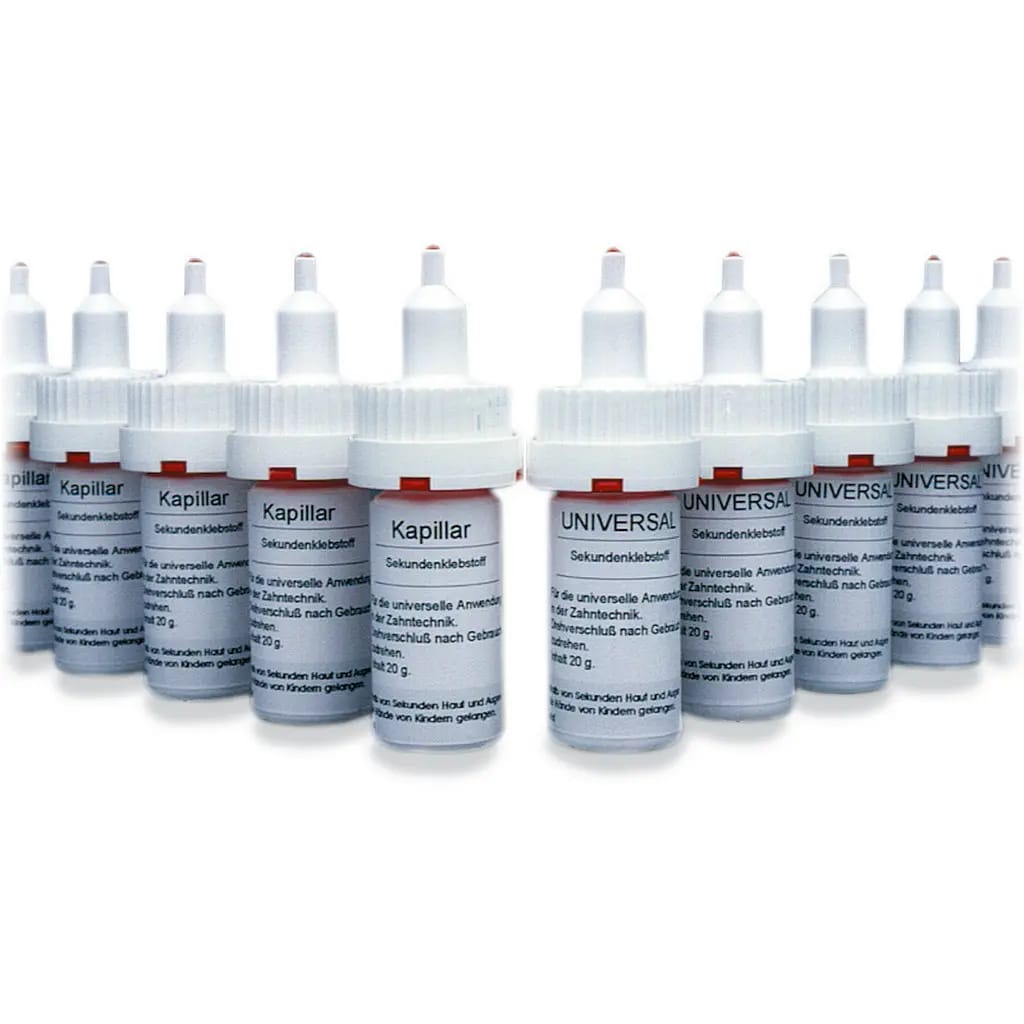 Instant Adhesive Kapillar, 20 ml – al dente Dentalprodukte, Zahntechnikartikel