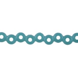 Perforated retentions displaced, 40 pcs.