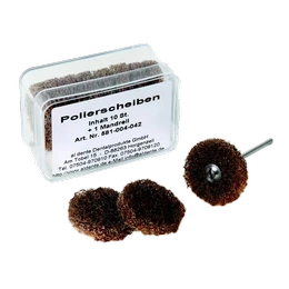 Polishing Discs, 10 pcs + 1 pc. mandrel – al dente Dentalprodukte, Polishing Wheels & Discs