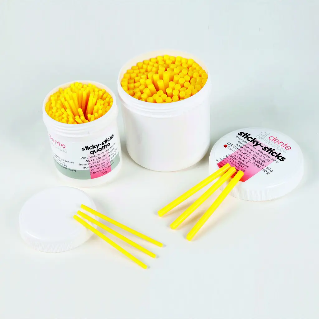 Sticky Sticks rund – al dente Dentalprodukte, Dental Waxes