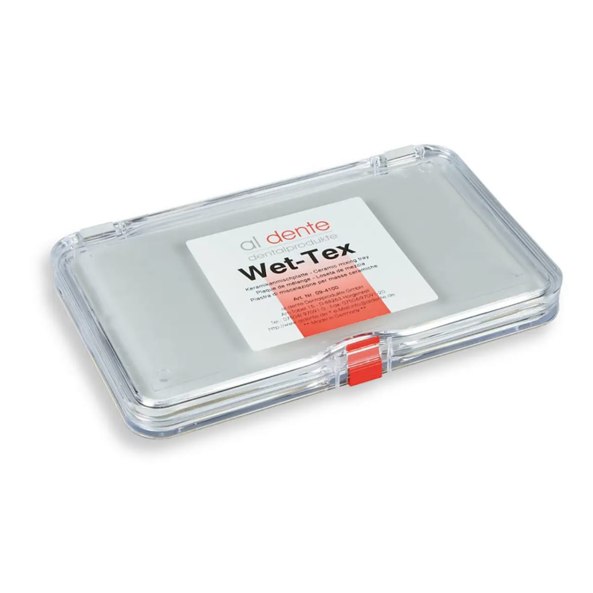 Wet-Tex Ceramic mixing tray, 1 pc. – al dente Dentalprodukte, Dental Laboratory Supplies