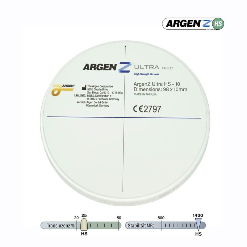 ArgenZ HS ultra – hoch-stabil – ARGEN Dental, Ronden