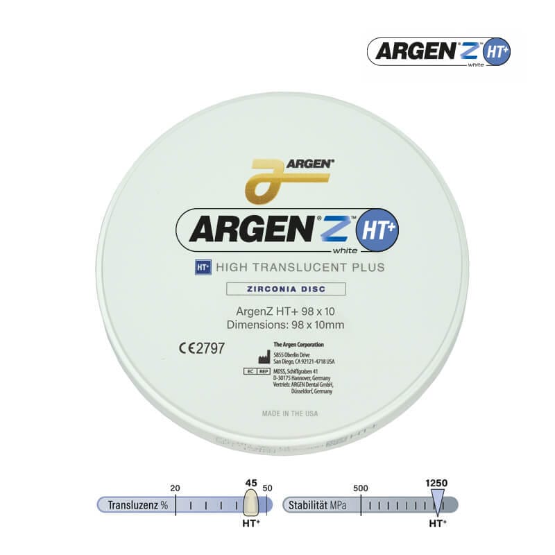 ArgenZ HT⁺ white – ARGEN Dental, Discs