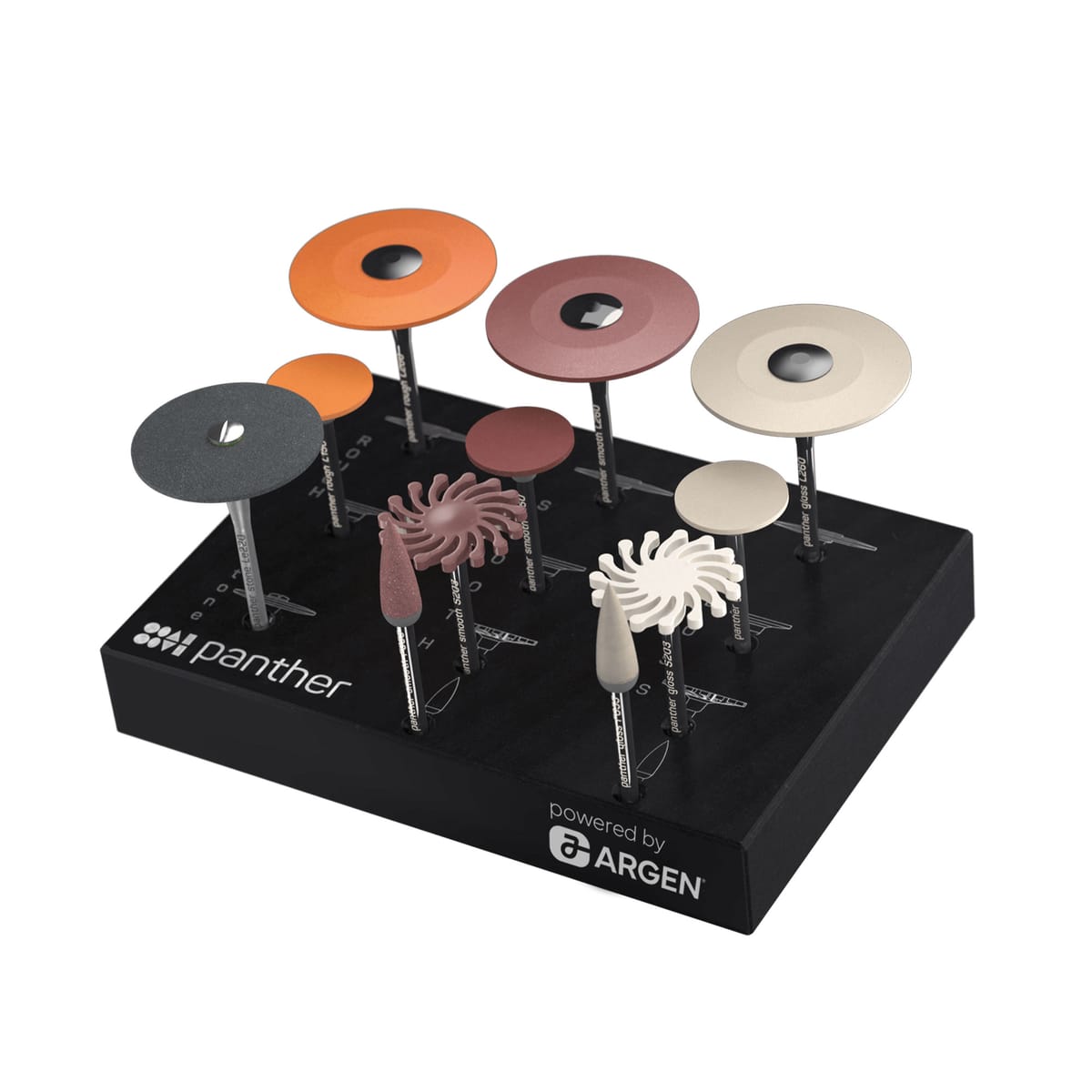 Panther Abutment Toolset "powered by Argen" – ARGEN Dental, Polishers