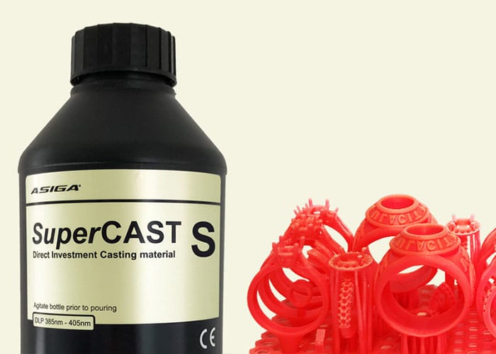 SuperCAST S – Asiga Pty Ltd, Printing Resins