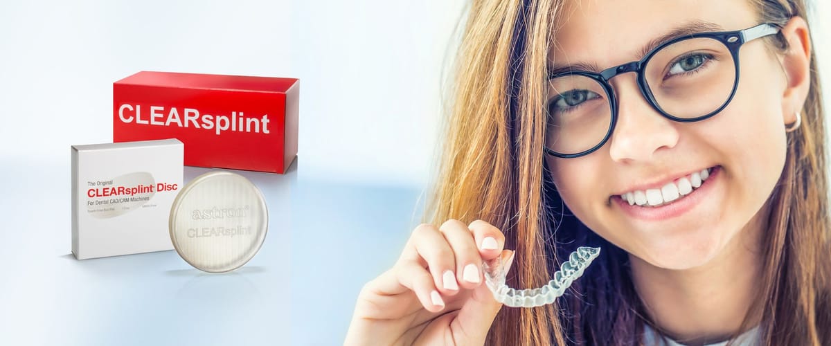 Disque CLEARsplint – Astron Dental Corp., Resins