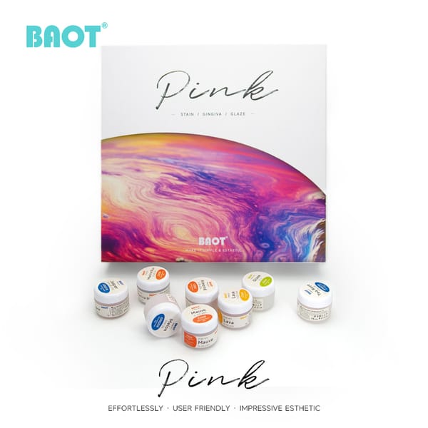 BAOT Pink Stain Paste for Gingiva Gum