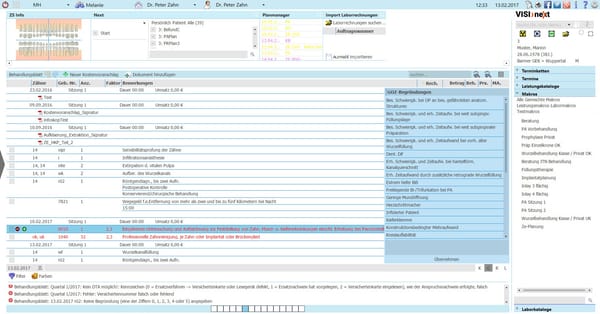 VISInext Praxismanagement Software