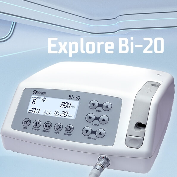 Moteur d'implantologie Biomate Bi-20