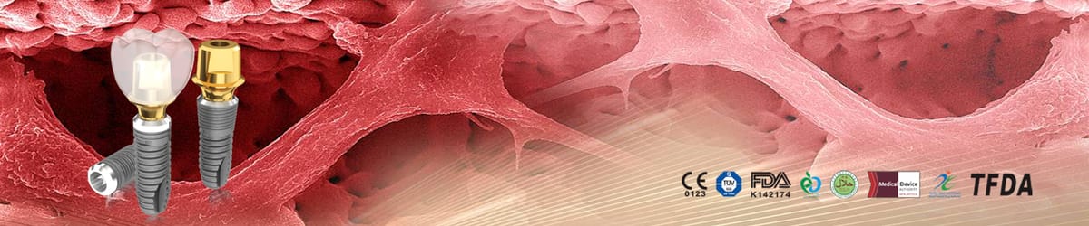 Système d'implants dentaires BiomateSWISS – Biomate Medical Devices Technology, Implants
