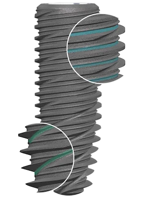 Kontact™ S in titanio puro di grado 4 (T60) – BIOTECH DENTAL, Implantology