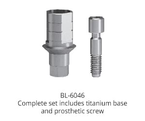 Titanium/Zirconium Base – C-TECH IMPLANT srl, Implantologie
