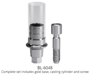 EL/BL Gold castable abutment – C-TECH IMPLANT srl, Implant Components & Abutments