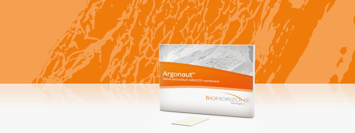 Argonaut porcine collagen membrane – Camlog, Implantologie