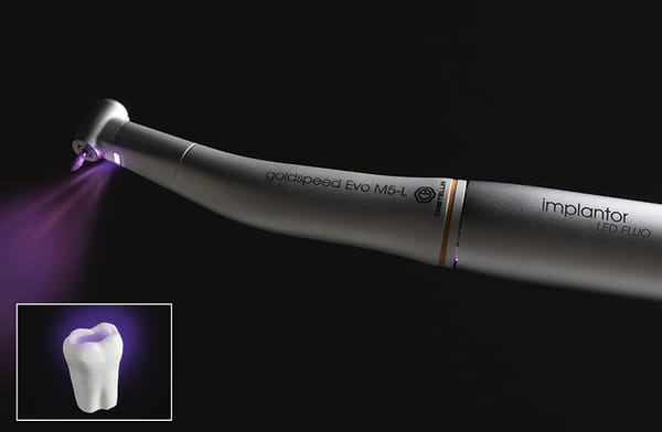 Mikromotor Implantor LED Fluo