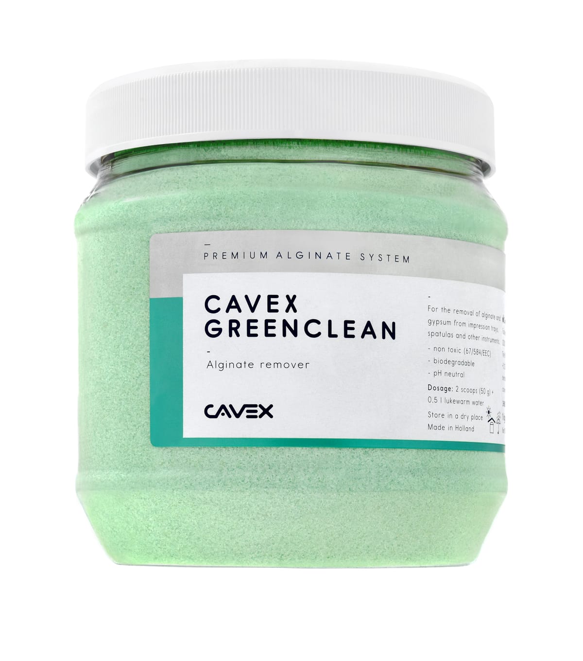 Cavex GreenClean – Cavex Holland BV, Alginat- / Gips- / Zemententferner