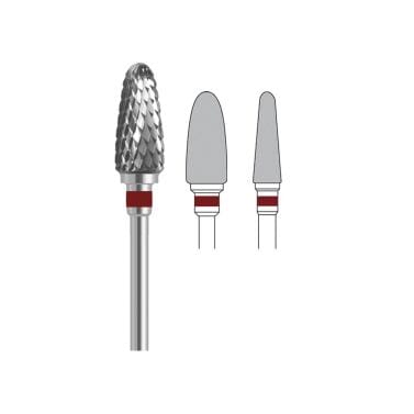 Plastic Milling Bur Red – CHARMING Dentalprodukte GmbH, Carbide Burs, Ceramic Burs