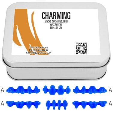 Pontics Set A (large) – CHARMING Dentalprodukte GmbH, Waxes