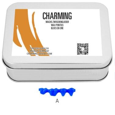 Zwischenglieder 44-47 A (groß) 30 Stk – CHARMING Dentalprodukte GmbH, Wachse