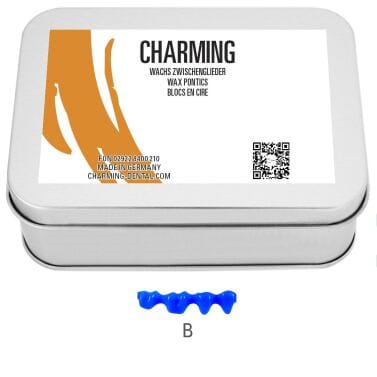Zwischenglieder 44-47 B (klein) 30 Stk – CHARMING Dentalprodukte GmbH, Wachse
