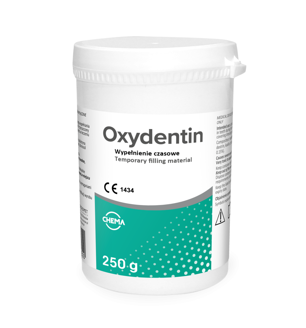 OXYDENTIN – CHEMA-Elektromet Co-op, Provisorische Verschlussmaterialien