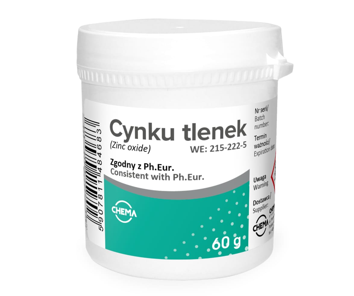 CYNKU TLENEK 60 g – CHEMA-Elektromet Co-op, Dental Laboratory Supplies