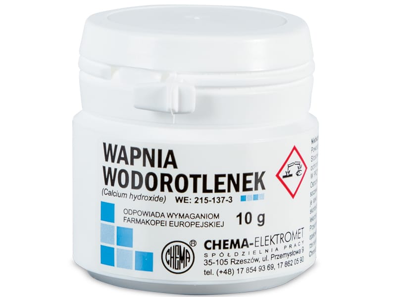 WAPNIA WODOROTLENEK – CHEMA-Elektromet Co-op, Luting/Lining Cements