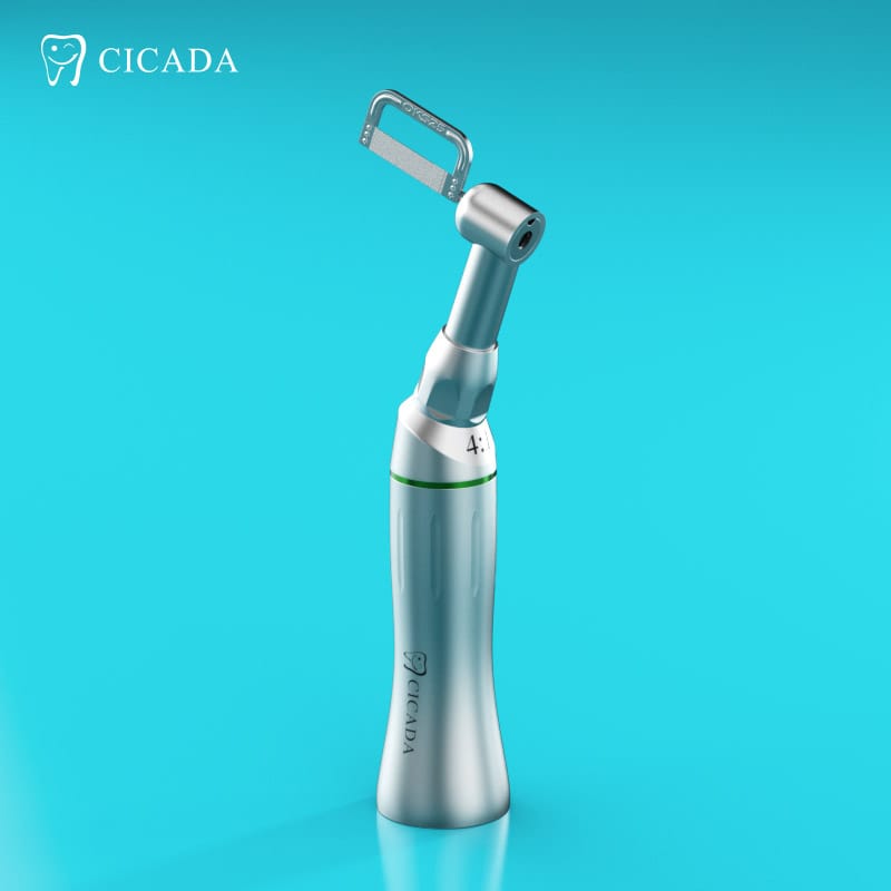 4:1 IPR Sytem Low Speed Contra Angle Handpiece CV-DX E4 – Foshan Cicada Dental Instrument Co., Ltd, Handpieces