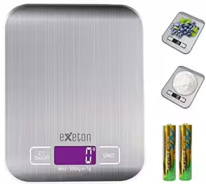 Weighing Scale, Stainless Steel LED Display 5KG/1GR