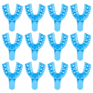 Impression Trays Disposable Large Lower 12 – Commic International Ltd., Impression Trays & Accessories